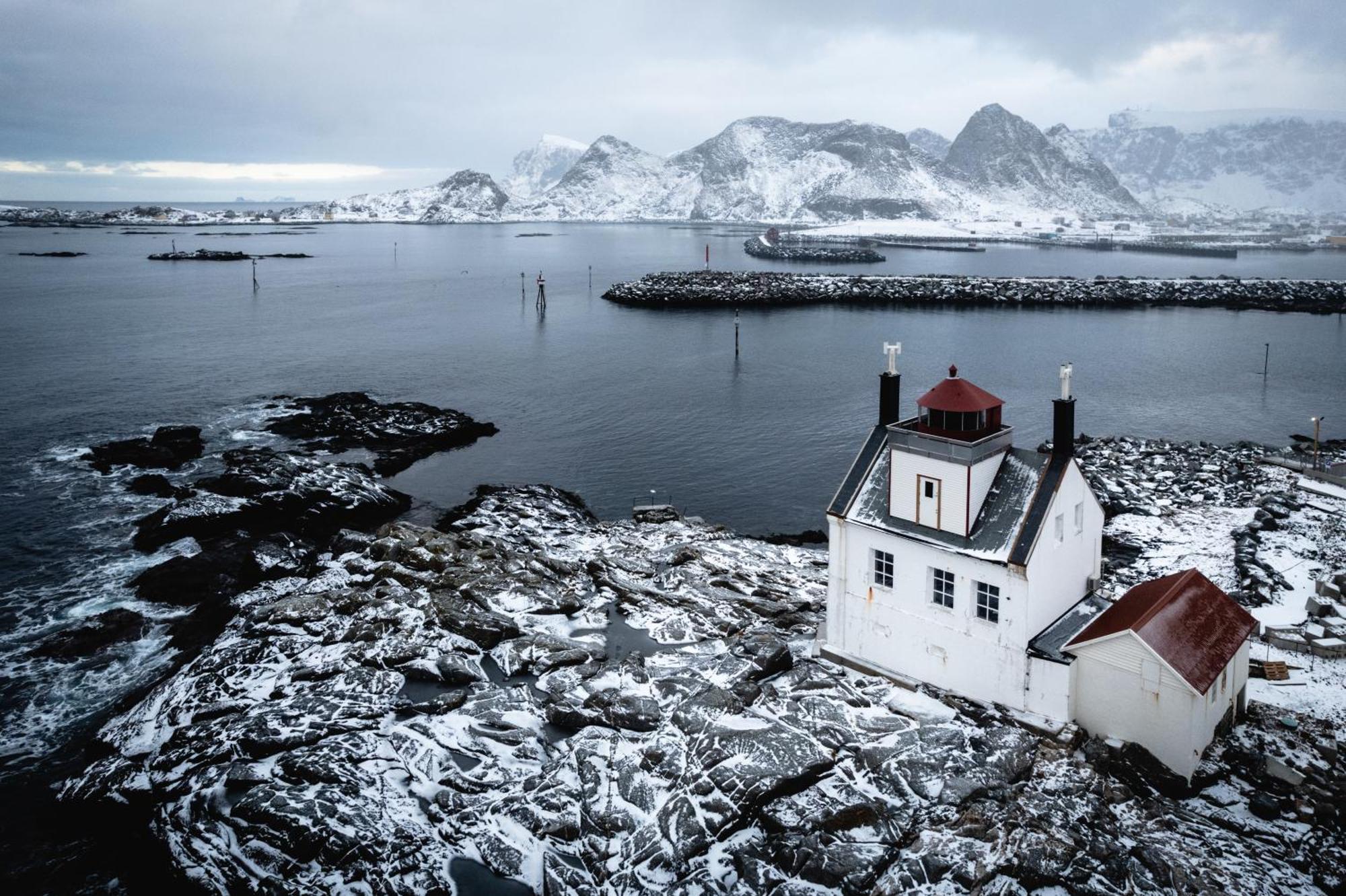 Lofoten Fyr Vaeroy Exteriér fotografie